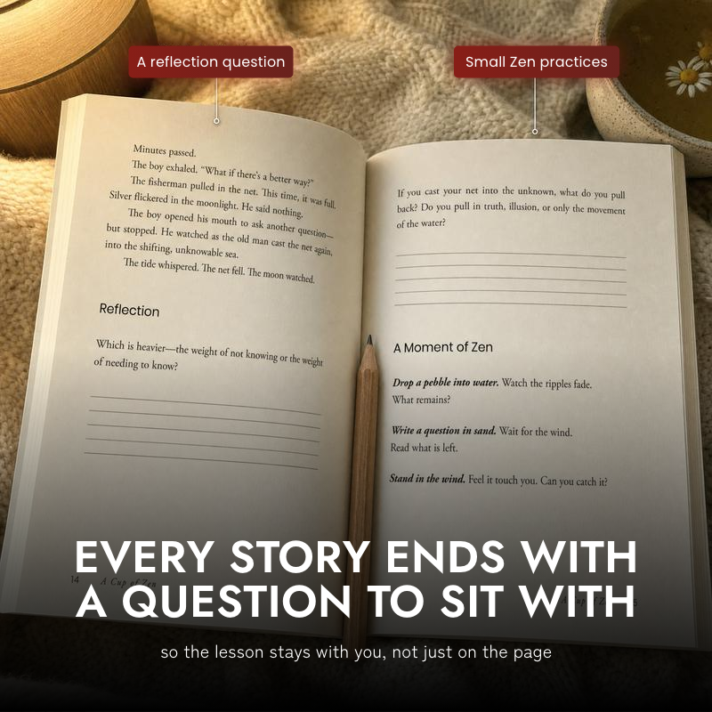 A CUP OF ZEN: 21 SHORT STORIES TO CALM THE MIND