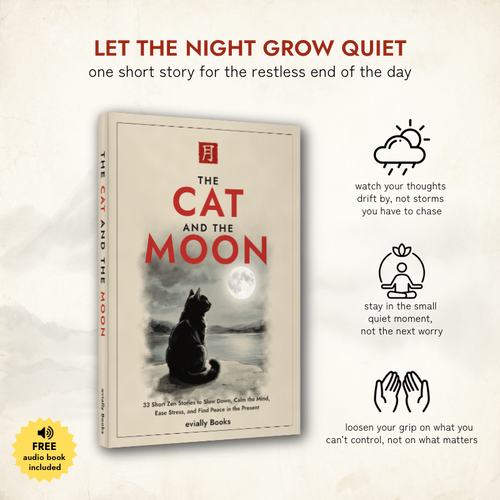 THE CAT AND THE MOON: 33 ZEN STORIES TO SLOW DOWN